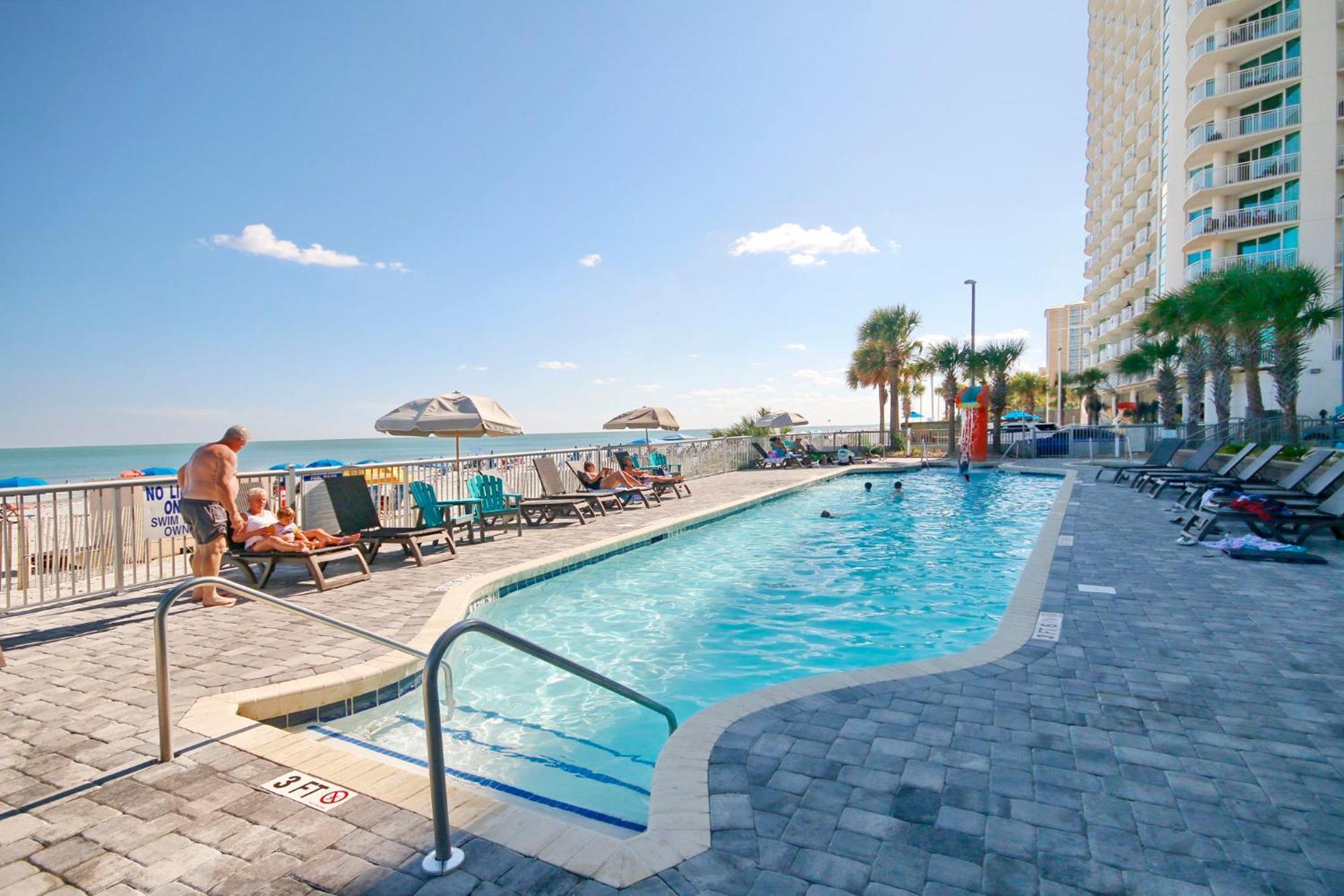 Stunning Oceanfront King Suite On 18Th Floor Centrally Located Myrtle Beach Eksteriør billede