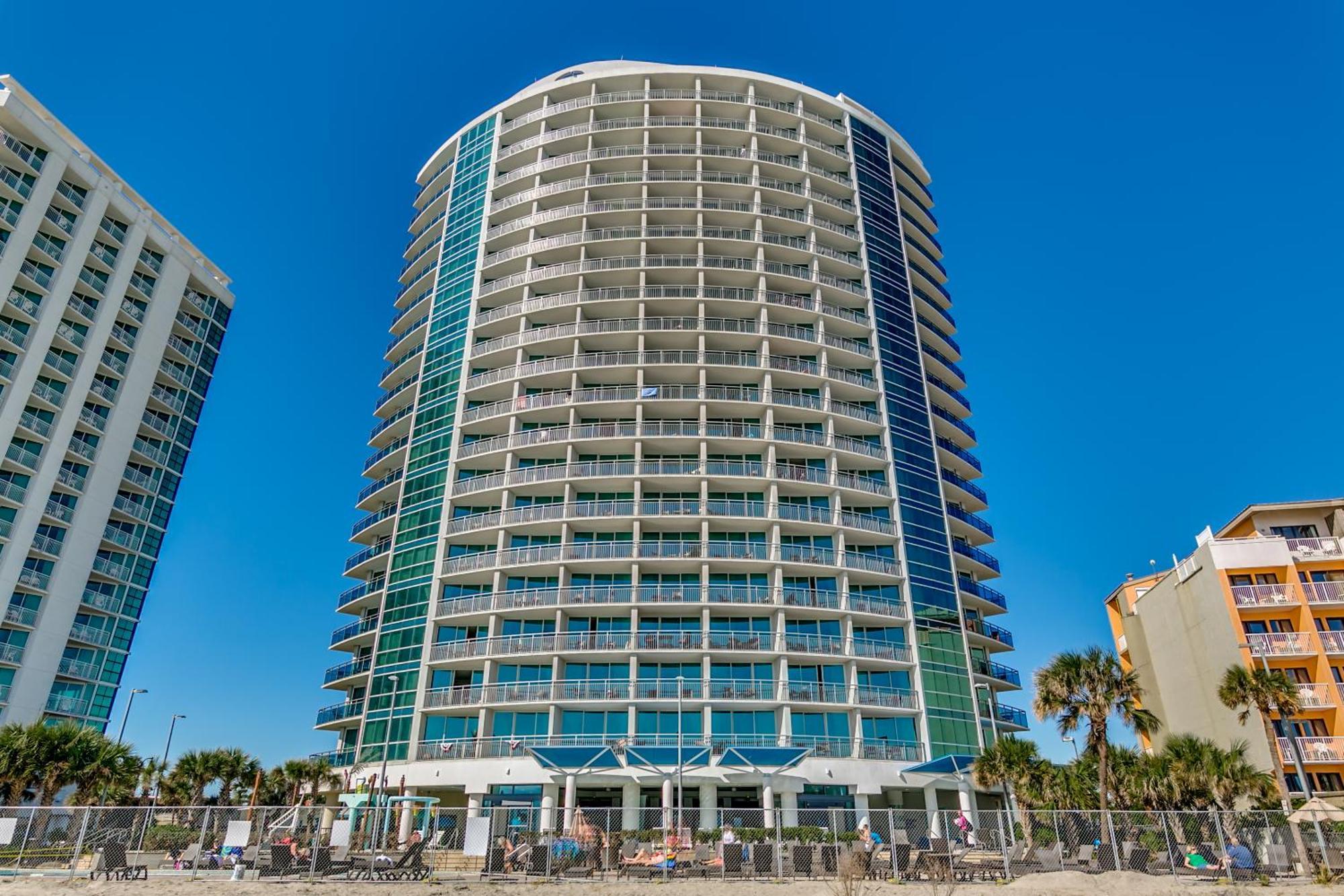 Stunning Oceanfront King Suite On 18Th Floor Centrally Located Myrtle Beach Eksteriør billede
