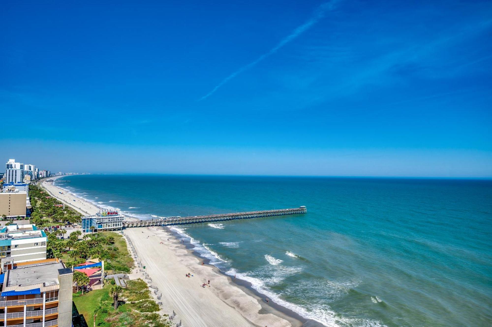 Stunning Oceanfront King Suite On 18Th Floor Centrally Located Myrtle Beach Eksteriør billede